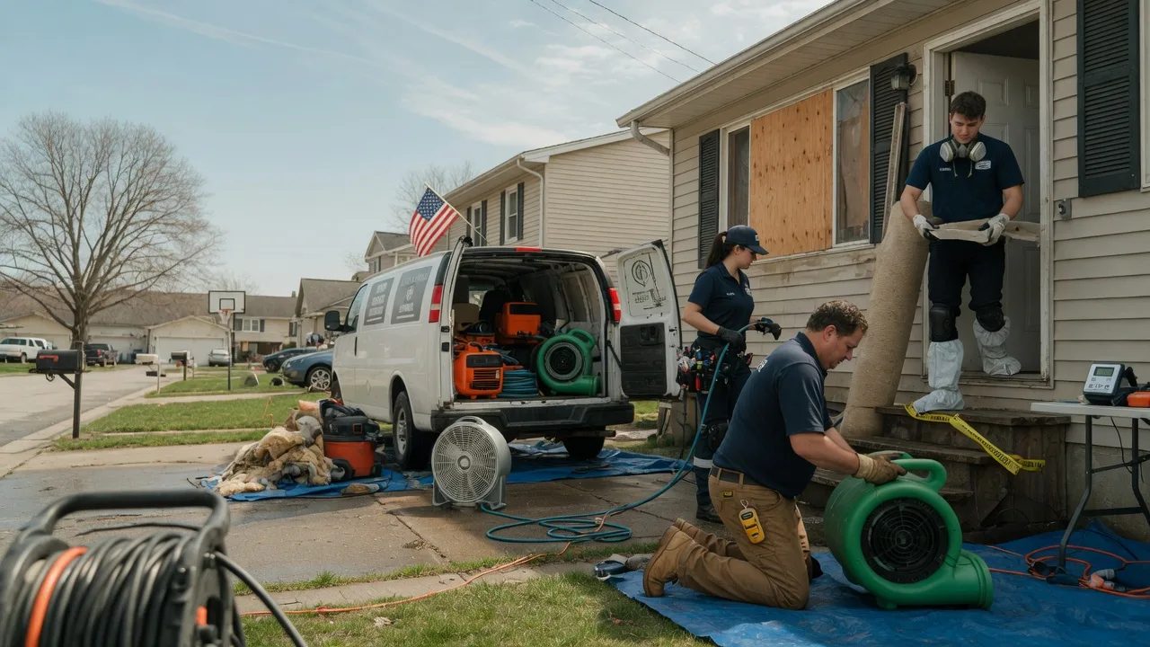 Water Damage Restoration in Brunswick, OH near me